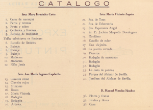 Catalogo exposición La Rábida 1952